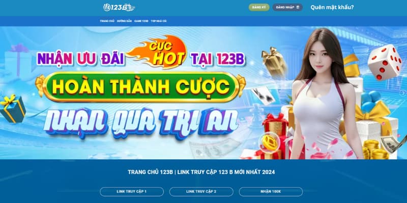 quên mật khẩu 123b thì phải làm sao Sử dụng chức năng quên mật khẩu