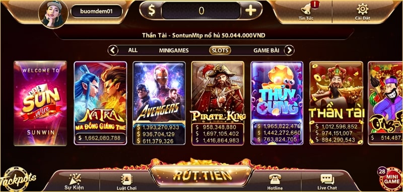 review nhà cái sunwin Nhiều tựa slot game hấp dẫn và kịch tích đang chờ đợi người chơi