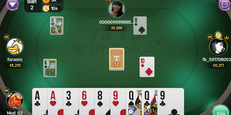 Mở rộng phỏm tạo cơ hội cho bạn ăn bài và lấy tiền của người chơi khác