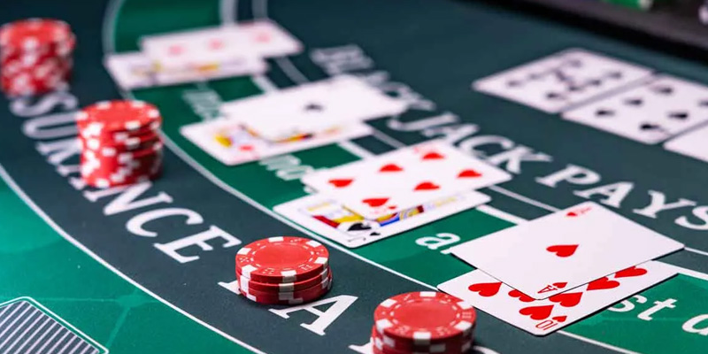 Bài blackjack rất quan trọng cột mốc 21 điểm của người chơi