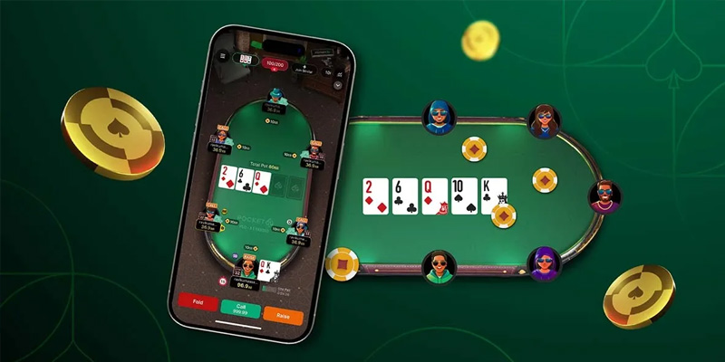 Luật chơi của poker sẽ gồm nhiều vòng cược khác nhau