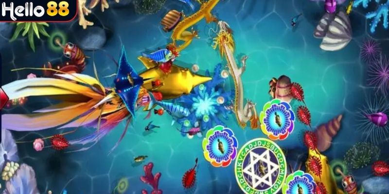Game bắn cá nhị gia tại Hello88 có giao diện cực bắt mắt