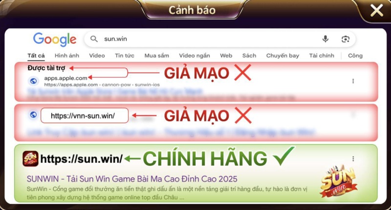 Cách vào link sunwin chính hãng